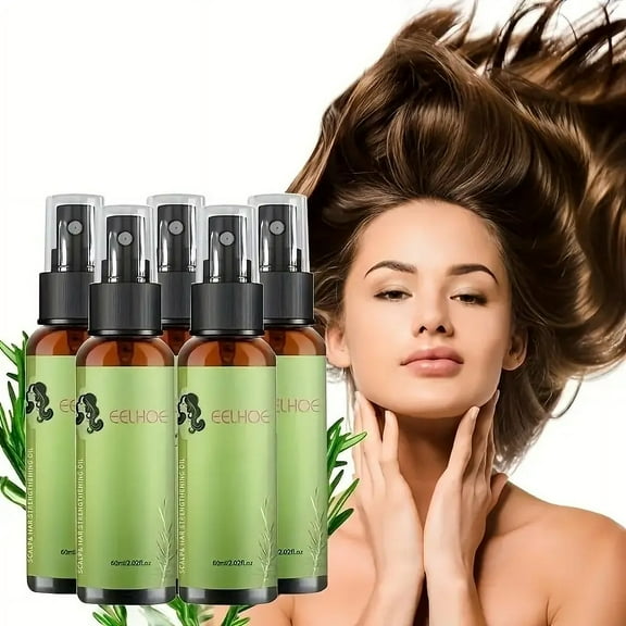 Pure Rosemary Hair Oil, All Hair Types, 1.69oz - Hydrates And Nourishes Hair