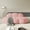 Pink, variant on 90" Modern Curved Cloud Shaped Couch for Living Room, Boucle LoveSeat 3 Seater Sofa, Upholstered Cloud Couch for Bedroom, Apartment, Small Space (White, No Assembly Required)