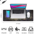 thumbnail image 5 of Large Halloween Gaming Mouse Pad Happy Halloween Spooky Night Design, Non-Slip Rubber Base Desk Mat, Ideal for Gamers, Gaming Mouse Pad 31.5×11.8 Inch, 5 of 7