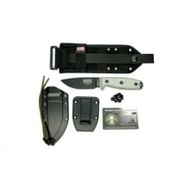 ESEE Knives ESEE 3 Modified Pommel Fixed Blade Knife 3.38in Plain Grey Micarta ESEE3PMMBB