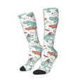 thumbnail image 2 of Balery Music Lover Dinosaur Fun Novelty Socks Men'S Women'S Crew Socks Funny Crazy Novelty Socks Quirky And Cool Socks, 2 of 9