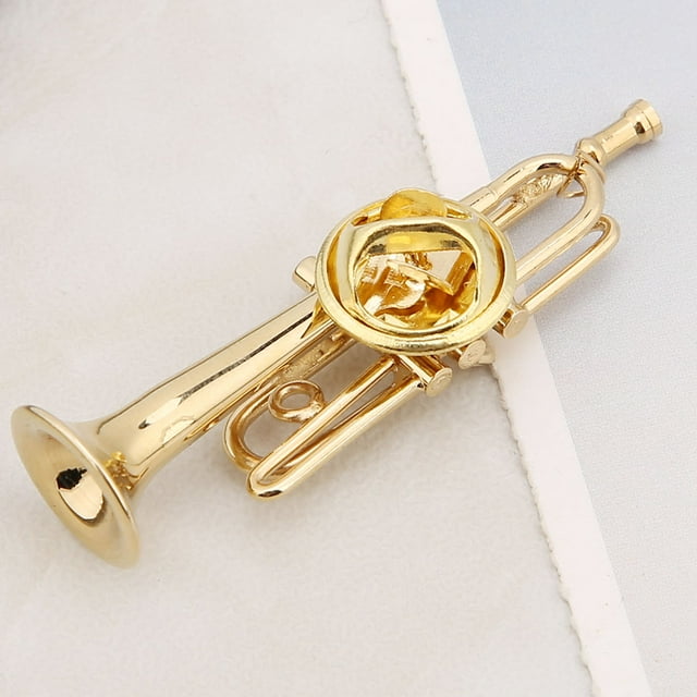 Broche, exquisita forma de instrumento musical, broche de instrumento musical, confiabilidad excepcional
