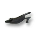 thumbnail image 3 of FLORAL Nancy Women's Wide Width Evening Dress Shoes for Wedding, Prom, & Dinner BLACK 9, 3 of 6