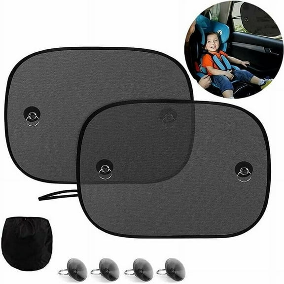 Car Sunscreen Sentinel, Universal Compatibility with Heat Protection &amp; Over 98% UV Rays Blocking, Easy Installation and Removal, Car Window Shades for Uninterrupted Journeys