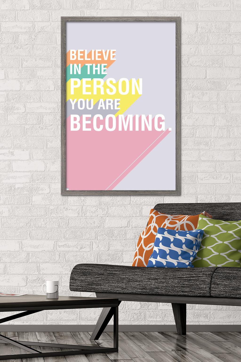 Jenny Redman - Believe Wall Poster, 22.375" x 34", Framed