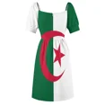 thumbnail image 6 of Flag of Algeria Sleeveless Dress Women's summer dress Evening dresses beach dress dresses for woman, 6 of 6