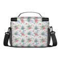 thumbnail image 3 of Lunch Box Pioneer Flower Floral Print Pattern Insulated Lunch Bag for Women Men,Medium Leakproof Lunchbox Cooler Bag Adjustable Strap,10 X 6.7 X 8 Inches, 3 of 6