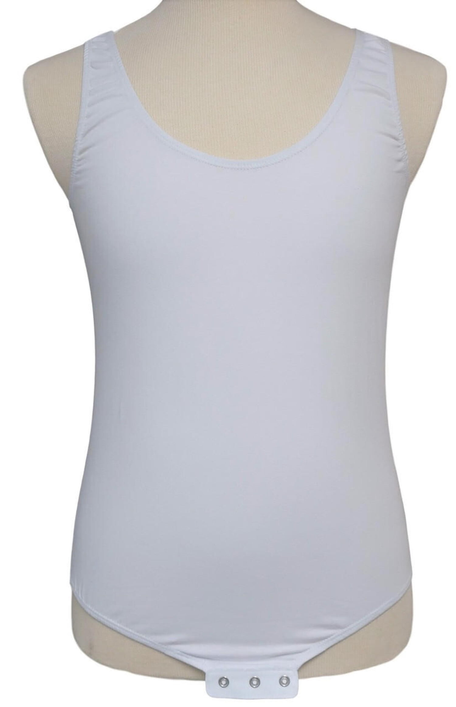 Children's Anti-Strip Onesie Bodysuit with Snaps at Shoulder and Crotch