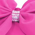 thumbnail image 3 of Chair Sashes 10Pack Elastic Slider Chair Bow Spandex Chair Cover Bands Party Chair Ribbons for Wedding Banquet Decorations (Fuchsia-Rose), 3 of 4