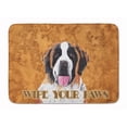 thumbnail image 1 of Carolines Treasures SC9129RUG Saint Bernard Wipe Your Paws Machine Washable Memory Foam Mat, 1 of 4