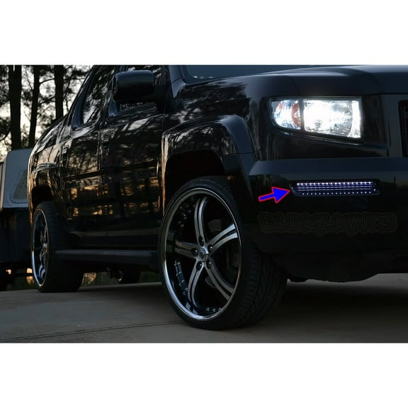 For Honda Ridgeline LED DRL Light Strips Day Time Running Lamp Kit
