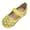 Yellow, variant on Mary Jane Heels New Girls Princess Shoes with Hollow Out Design Fashionable Soft Soled Leather Shoes Pink,US 8