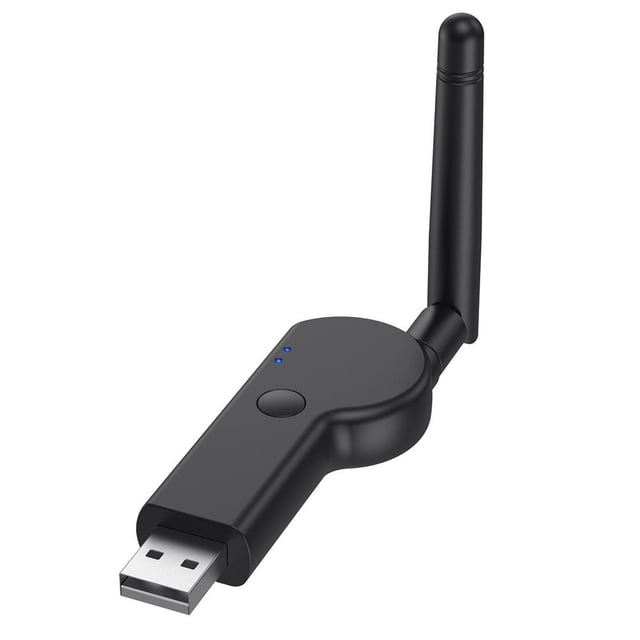 Transmisor De Audio Inalámbrico De 3,5 Mm Con Antena Externa 2Db Transmisor Usb Para Computadora Portátil Pc Tv Auriculares Transmisor De Audio De Computadora Portátil Minnieouse EL016229-00