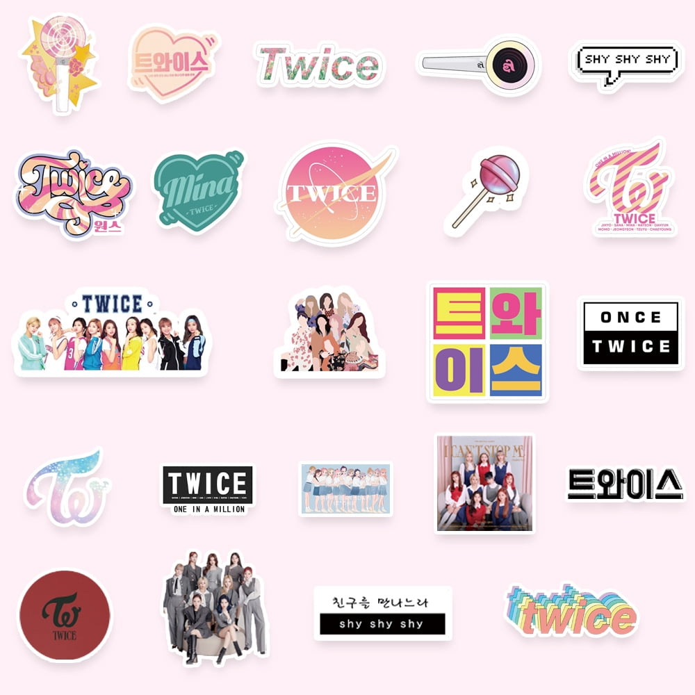 82pcs/set Kpop Kawaii Character Stickers Set New Album Kawaii