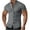 Gray, variant on XMMSWDLA Mens Linen Shirts Short Sleeve Button UP Casual Lightweight Shirt Stylish Beach Tops Black Swim Shirts for Men