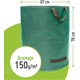 thumbnail image 2 of Saco De Jardín Con Capacidad De 500 Litros - Paquete De 2 I Saco De Basura De Jardín Fuerte De 150g/m Con Fondo Doble Reforzado I Plegable Con 4 H Extra Fuertes kaili Sencillez, 2 of 5