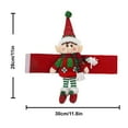 thumbnail image 6 of Dserfhy Christmas Cartoon Doll Curtain Buckle Plush Elf Boy/Girl Curtain Tieback Hold Back Fastener for Xmas Holiday Home Window Decoration, 6 of 7