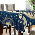 thumbnail image 3 of Ryvnso Bohomia Head and Moon Rectangle Table Cloth Tablecover Dinning Tablecloth 54"x54", 3 of 8