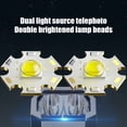 thumbnail image 3 of Linterna USB recargable COB LED antorcha 500lm portátil impermeable linterna Power Bank Likrtyny Para estrenar, 3 of 7