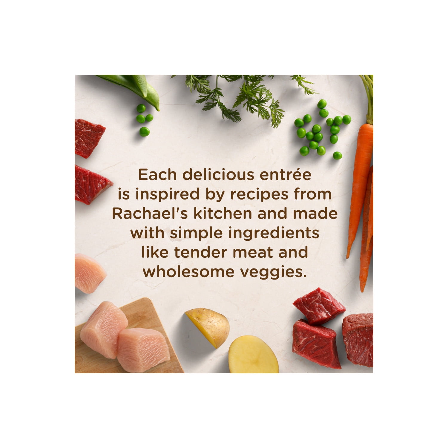 Rachael Ray Nutrish Hearty Recipes Variety Pack Wet Dog Food, 8 oz. Tubs, 6 Count
