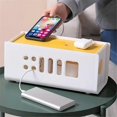 thumbnail image 2 of Cable Organizer Box for Desk - Electric Socket Storage, Power Cord Holder, Desktop Plug-in Board Management C, 2 of 5