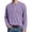 AB410 Purple, variant on Tisuna Fall T-Shirts For Mens Casual Henley Neck Tops Men Solid T Shirts For Work Office Size L