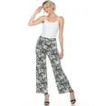 thumbnail image 5 of White Mark Women's Floral Paisley Palazzo Pants, 5 of 6