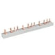 thumbnail image 4 of Barra 4P Disyuntor Barra Colectora Bloque De Terminales De Conexión 12 Canales Cobre Rojo 63A 230-415V Para Barcos Industriales Al Aire Libre, 4 of 7