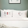 thumbnail image 2 of BoldLoft You're Irresistible Couple Pillowcases - Romantic Gift for Him and Her, Perfect for Anniversary, Wedding, and Valentine's Day, 2 of 5