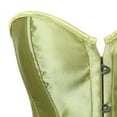thumbnail image 4 of Corset Top For Women Bustier Lingerie for Women Stain Overbust Vintage Waist Cincher Gold XL, 4 of 5