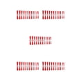 thumbnail image 3 of ZheElen Fake Nail Set French Style Scratch Resistant Press-on Fingernails Full Cover Removable for Trimble Adjustable Manicure Stickers Type 14 5Set, 3 of 6
