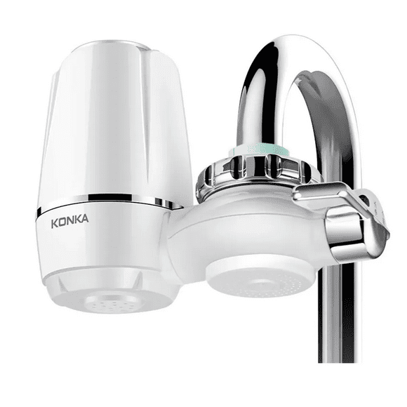 Filtro De Agua Hogar Mini -elimina Cloro/filtrante Adicional, Blanco