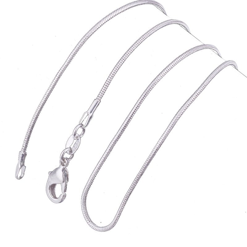 Solid Sterling Silver .7mm Thin Box 