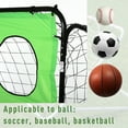 thumbnail image 3 of Soozier 8 x 3ft Soccer Goal Target Goal 2 in 1 Design Indoor Outdoor Backyard with All Weather Polyester Net Best Gift, 3 of 9
