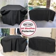 thumbnail image 2 of 5482 Griddle Cover for Blackstone 36 Inch Griddle with Hood, Heavy Duty Waterproof Flat Top Gas Grill Cover, 4 Burner Pro Series Griddle Grill Cover for Blackstone 1899, 1902 and More, 2 of 8
