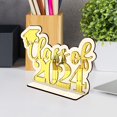thumbnail image 2 of Lefu Graduation Party Decoration 2024 Graduation Table Wooden Centerpieces Sign Party, 2 of 8