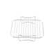 thumbnail image 2 of Parrilla para barbacoa, freidora de aire, rejilla para freidora de aire, accesorios para freidora de aire, rejilla para cocinar al vapor, parrilla de acero inoxidable, red para parrilla, 2 of 5