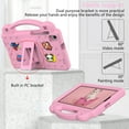 thumbnail image 5 of Nalacover Samsung Tab A7 Lite T220 Case, Galaxy Tab A 8.0 T290 Case, Shockproof Light Wight Handle Kickstand Case for Kids, Pink, 5 of 7
