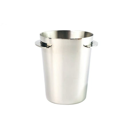 

Bluelans kitchen Dosing Cup Detachable Design Polished Smooth Surface Stainless Steel Powder Feeder for Coffee Machine