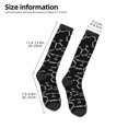 thumbnail image 2 of Kdxio Chemistry Formulas 1 Pattern Socks for Men Women Thermal Winter Boot Socks Hiking Socks Warm Crew Socks, 2 of 6