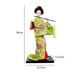 thumbnail image 2 of Figura de Geisha japonesa, figuritas en miniatura, adorno, muñecas Geisha japonesas étnicas, muñeca con kimono femenino para mesa, 2 of 9