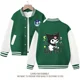 thumbnail image 2 of Abrigo de uniforme de béisbol con estampado de dibujos animados Sanrios, chaqueta Kawaii Kuromi Cinnamoroll, Top de manga larga, ropa para niños, 2 of 5