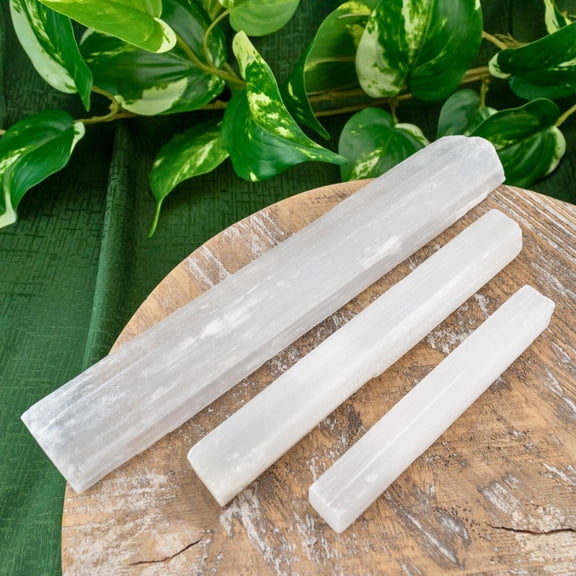 Down To Earth Raw Selenite Wand