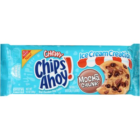 chips ahoy ice cream cookies mocha chunk nabisco creations oz chewy walmart