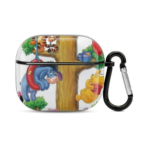 Winnie The Pooh Case for AirPods 3, AirPod 3 Case for Women, AirPods 3rd Generation Case, Support Wireless Charging