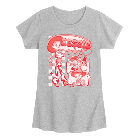 Toy Story - Y2K Jessie Fitted Short Sleeve Graphic T-Shirt