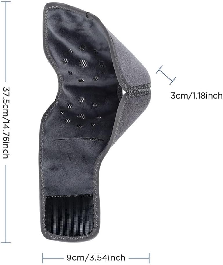 Nuralisk 3-in-1 Foot Massager, Foot Massager with 3 Vibration Modes and 5 Heat Levels for Pain Relief, Portable Wireless Thermal Ankle Support for Neuropathy and Relaxation