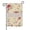White-308, variant on Spring Summer Multicolored Flower Leaves Garden Flag 12.5x18 Inch Double Side for Outdoor Courtyard Garden Decor Flowers Welcome Holiday Flag for Outside Decoration