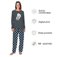 thumbnail image 2 of Sasquatch Christmas Pjs For Family And Dog, Bigfoot Matching Pajamas With Plus Size, 2 of 7
