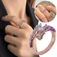 thumbnail image 2 of PFDDRW Dragon Rings Two-tone Rings, 2 of 9